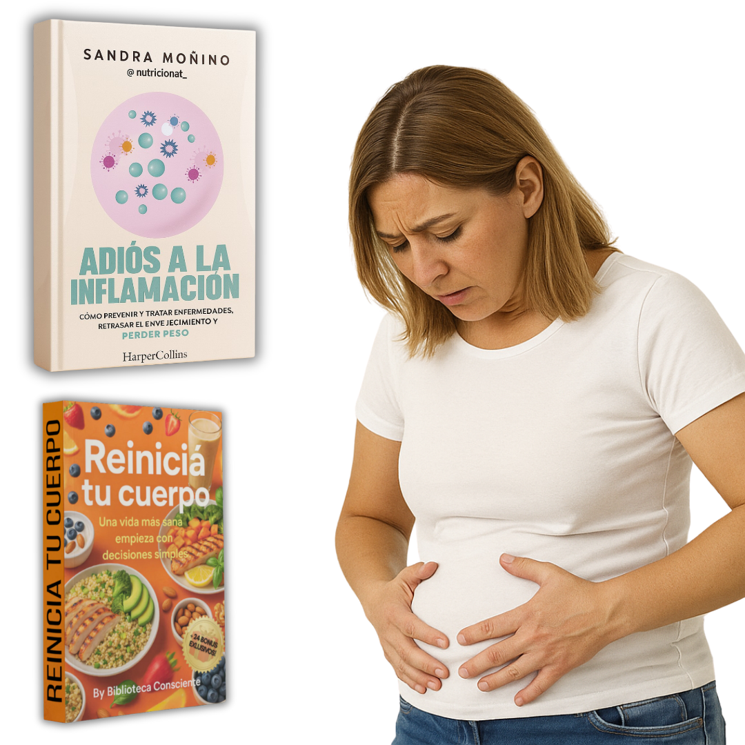 Ebook Adiós a la Inflamación + Guía Reinicia Tu Cuerpo [24 BONUS DE REGALO]